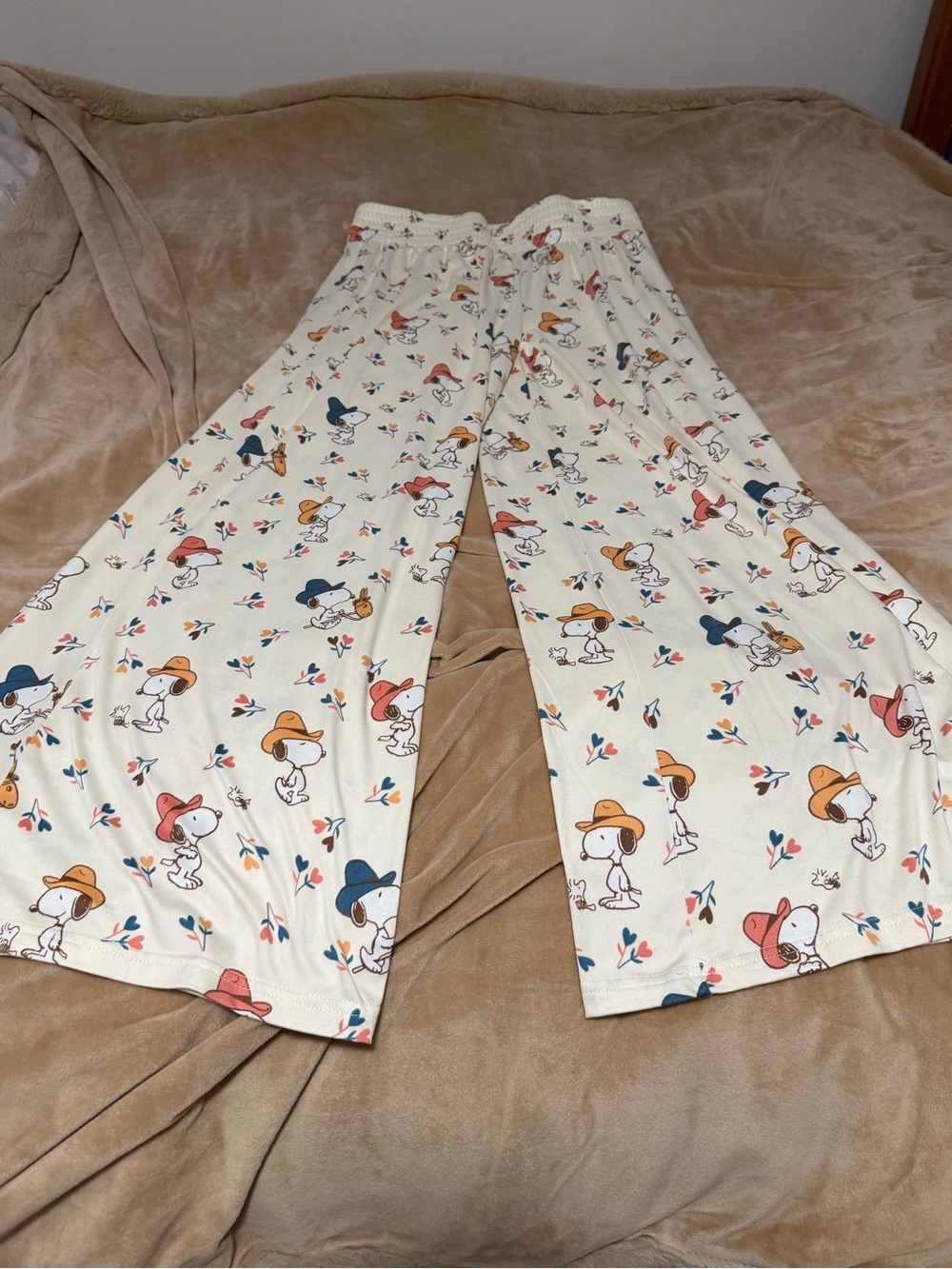Munki Munki Peanuts Snoopy Cowboy Pajama Pants Women’s Medium